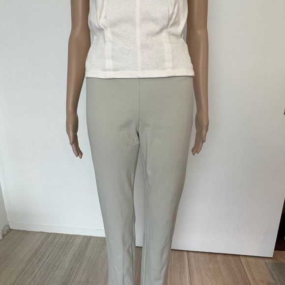 Theory Size 4 - Skinny Legging Eco Bi-Stretch in Hint of Green (limestone) - Picture 6 of 11